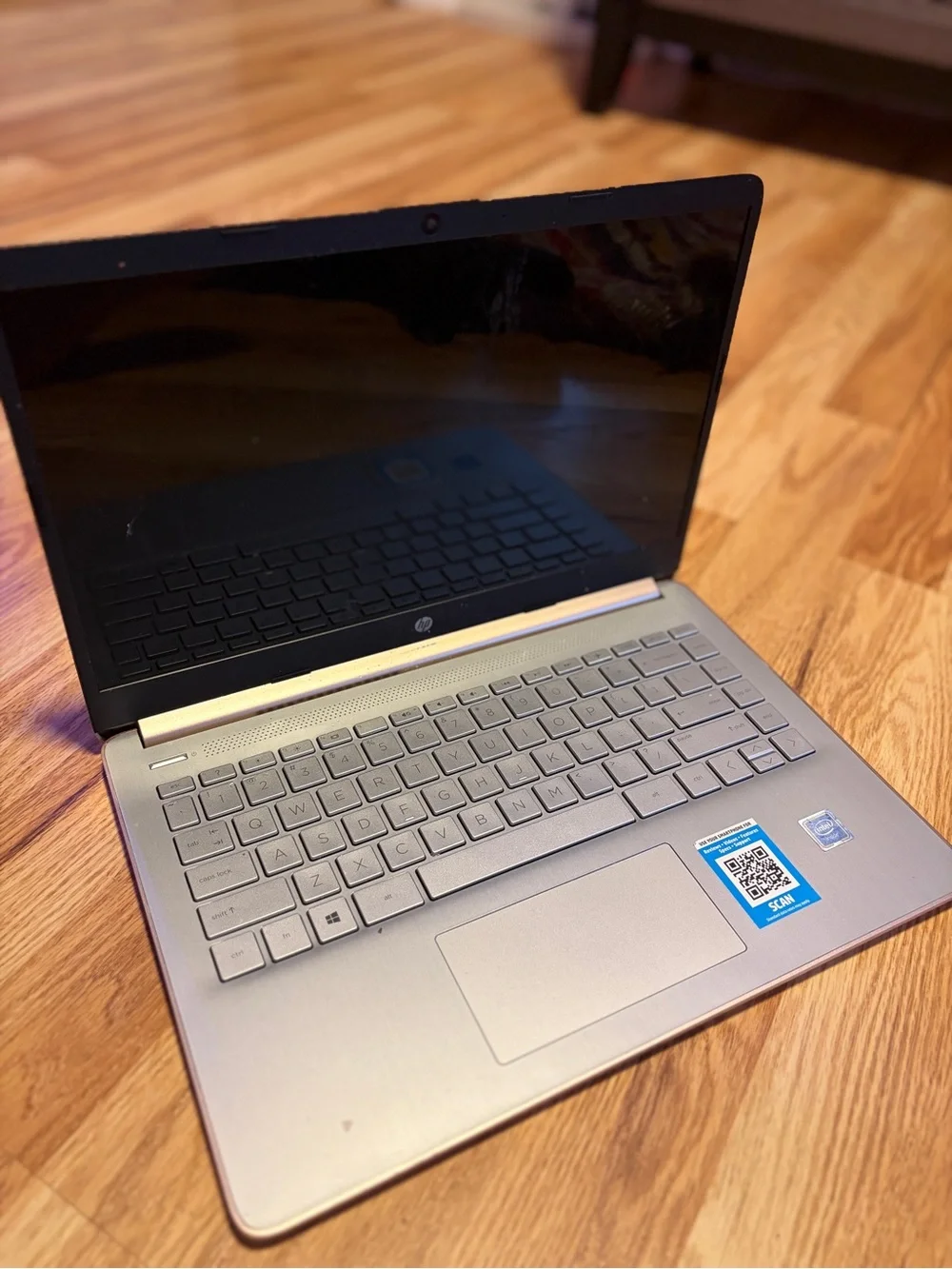 HP Rose Gold Laptop